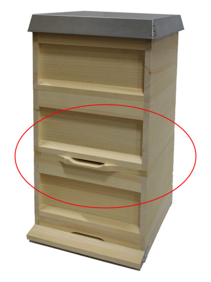 Abspergitter mit Holzrahmen