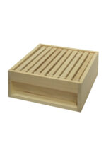 Zander Flachzarge (23 Zarge) nach Dr. Liebig, mit Rähmchen, MONTIERT