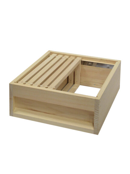 Zander Flachzarge (23 Zarge) nach Dr. Liebig, mit Rähmchen, MONTIERT