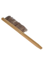 Abkehrbesen zweireihig – Naturhaar & Holzgriff