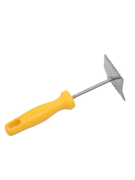 Absperrgitter Reinigungskratzer