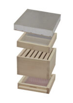 Mini Plus Beute mit Futterzarge und Rähmchen – Bild 2